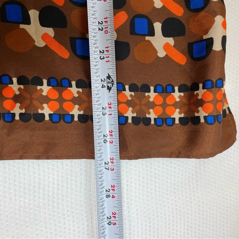 Zara Multicolor Geometric Blouse - Picture 11 of 13